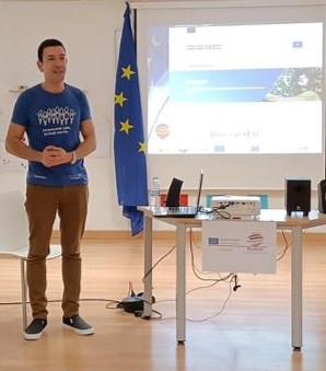 Jorge Saez, Donostiako Eurodesk eta Europe Direct zentroko teknikaria
