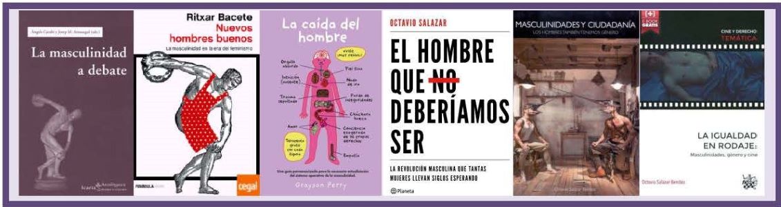Gu&iacute;a de lectura: Nuevas masculinidades. Libros